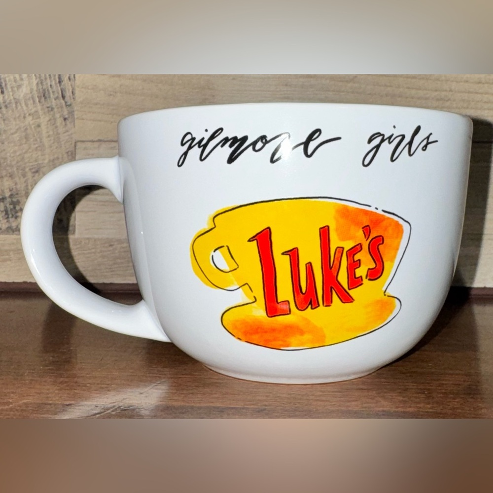 Cute 🥰 Gilmore Girls “Luke’s Diner” Oversized Coffee Mug 24oz Ceramic TVShow Fan